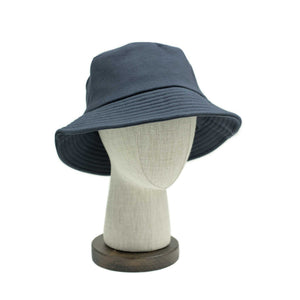 Vintage Fleece bucket hat in Denim Blue cotton
