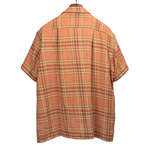 Short sleeve 50s Milano relaxed shirt in Melrose Plaid cotton