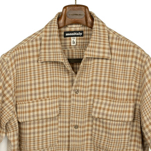 Short sleeve 50s Milano relaxed shirt in Nicole Plaid cotton