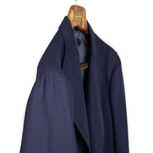 x Sartoria Carrara: ultra-light unlined sport coat in navy Minnis Mock Leno