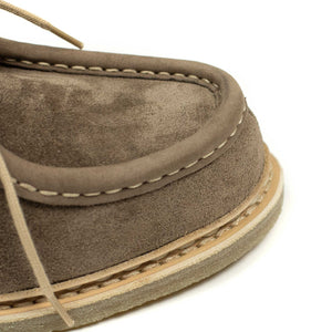 Micka tyrolean derbies in Smoky taupe suede