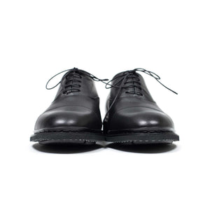 Paraboot FW25 Montaigne cap-toe oxford shoes in lisse noir black