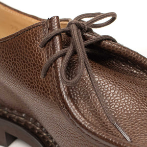 Paraboot FW25 Michael tyrolean derbies in brown pebble grain