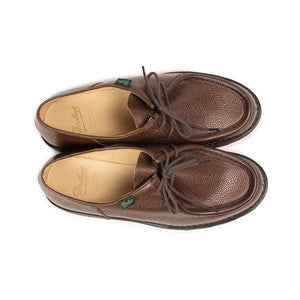 Paraboot FW25 Michael tyrolean derbies in brown pebble grain