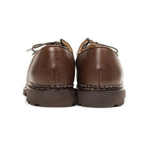 Paraboot FW25 Michael tyrolean derbies in brown pebble grain