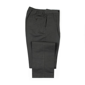 Rota Higher-rise trousers in light grey lightweight fresco wool