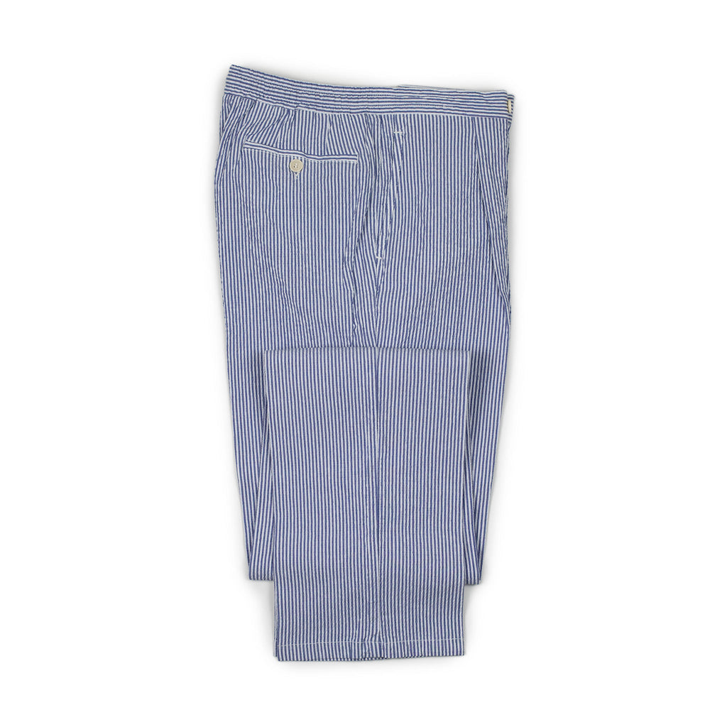 Rota SS26 Exclusive single-pleated easy pants in classic cotton ...