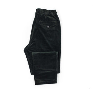 Sage de Cret FW25 Pegtop easy pants in black corduroy – No Man