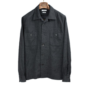 th products Open collar Shirt ウールシルクシャツ th products Open collar Shirt ウールシルクシャツ th products Open