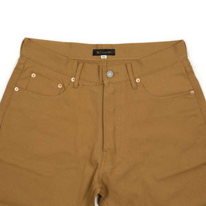 Rodeo trousers in brown duck canvas