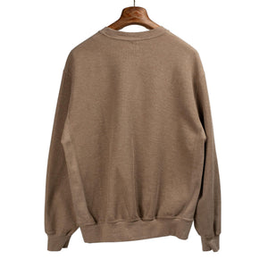 blurhms SS26 Rough & Smooth crewneck thermal in heather beige