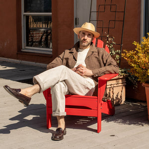 Chamula Aguacate Flat unisex Panama hat in Havano tan (restock)