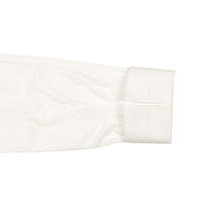 Hand-sewn Marcella bib tuxedo shirt, removable button strip