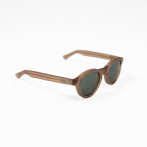"Gaston" sunglasses in matte brown