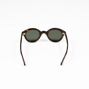 "Corbs" sunglasses in dark brown tortoise