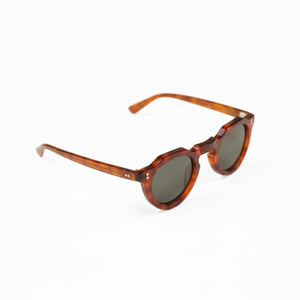 "Pica" sunglasses in light brown tortoise