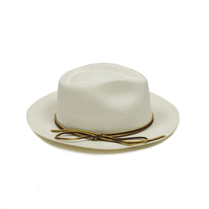 Chamula Aguacate Flat Panama hat in Blanco off white (restock)