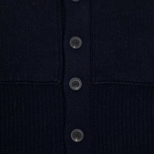 "Airne / Navan" linen and cotton Aran cabled crewneck sweater