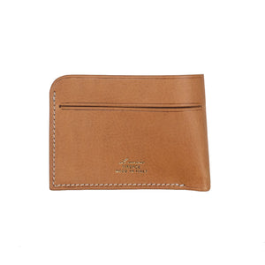 Minimalist card case, Natural vachetta leather