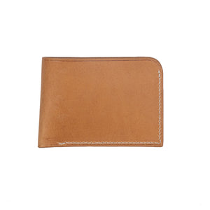 Minimalist card case, Natural vachetta leather