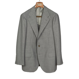 x Sartoria Carrara: Grey suit in Minnis Fresco wool 9/10oz