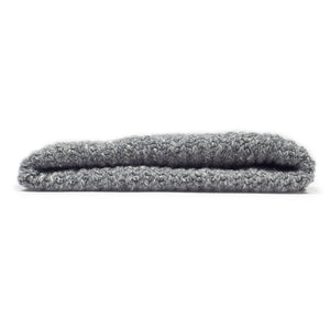 Grigio grey wool and cashmere donegal ribbed knit fisherman hat (restock)