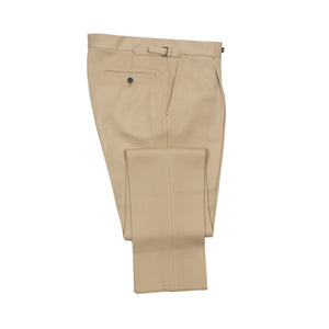 Ralph Lauren Purple Label Cavalry Twill Trousers Tan at CareOfCarlcom