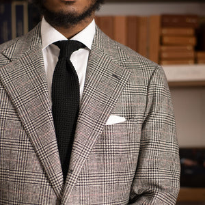 x Sartoria Carrara: Prince-of-Wales flannel suit in Abraham Moon merino cashmere 11oz