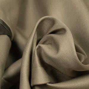 x Sartoria Carrara: Beige lightweight cotton suit in Drapers 8oz gabardine
