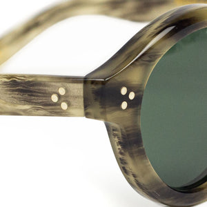 "Corbs" sunglasses in "Tweed" marbled grey