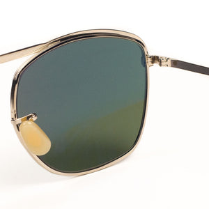 "Leo 4" aviator sunglasses in Gold