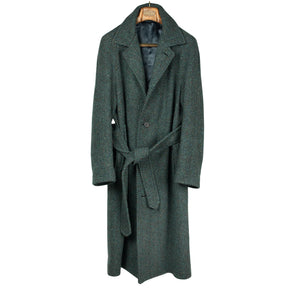 Deposit (for: [PREORDER] Belted balmacaan coat in handloomed Donegal blue green herringbone tweed)