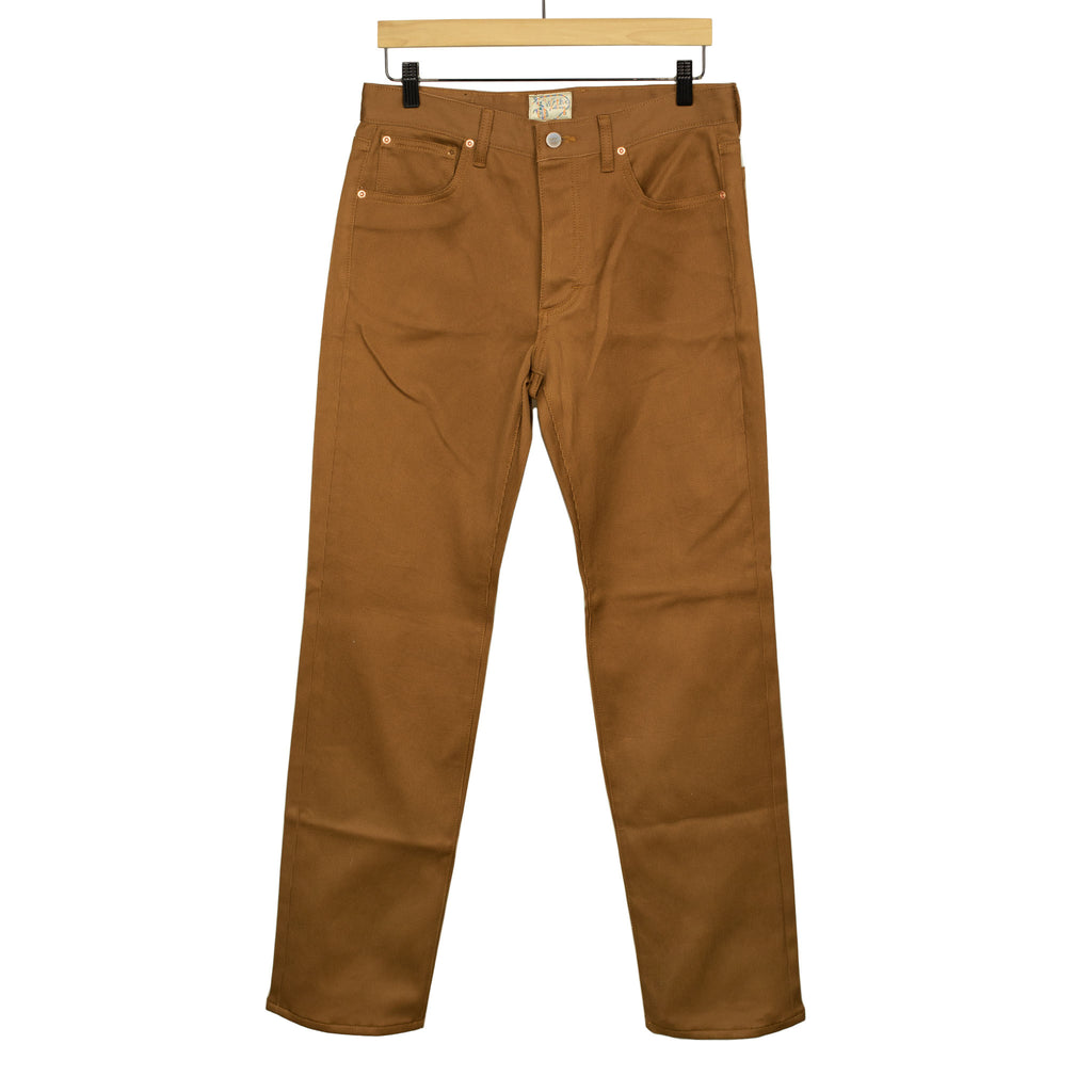 Wythe Five pocket pants in Bay Brown Japanese bedford cord (restock ...