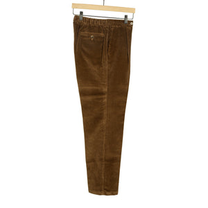 Rota Brisbane Moss Cotton Corduroy Easy Pants, Tobacco Brown – No