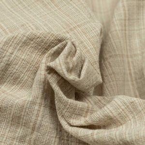 Single-breasted comfort jacket in natural check cotton wool linen