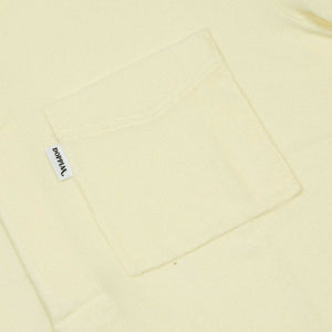 AAdeo short sleeve polo in cream cotton mix terrycloth
