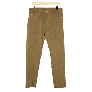AAcero 5-pocket trousers in dusty brown fine wale cotton corduroy (restock)