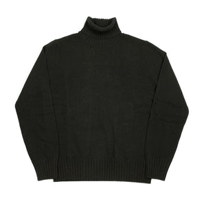 Fine Gauge Wool Roll Neck Sweater