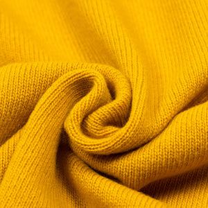 AAmintore fine gauge wool turtleneck sweater in goldenrod