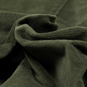 AAcero 5-pocket trousers in forest green velvety cotton