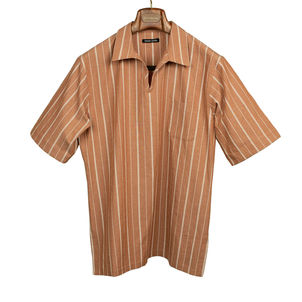 Ferragamo spread-collar button-fastening shirt - Orange