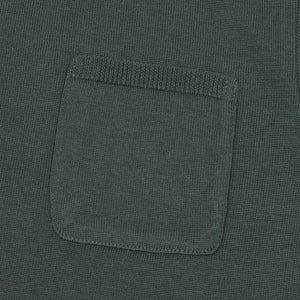 Collab exclusive short sleeve pocket knit t-shirt in graphite grey