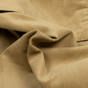 Kimono sleeve overshirt in cotton micro-corduroy