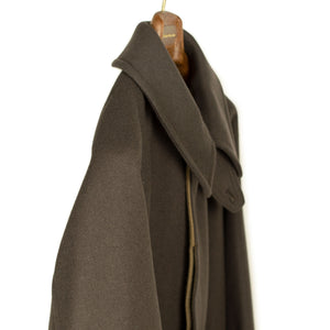 Kaptain Sunshine Traveler Coat in brown extra fine reverse cloth