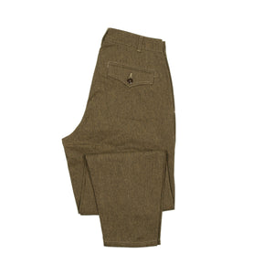 Riding pants in brown and black "hunting" canvas