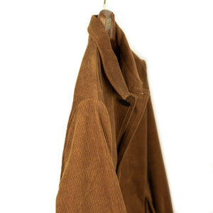 Military Service Jacket in chestnut 8-wale corduroy