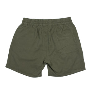 Dogtown easy shorts in olive tencel