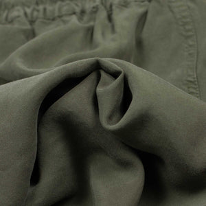 Dogtown easy shorts in olive tencel