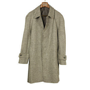 No Man Walks Alone x Sartoria Carrara: Balmacaan belted coat in