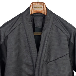 ARC Jacket 6 in charcoal glenplaid suiting wool